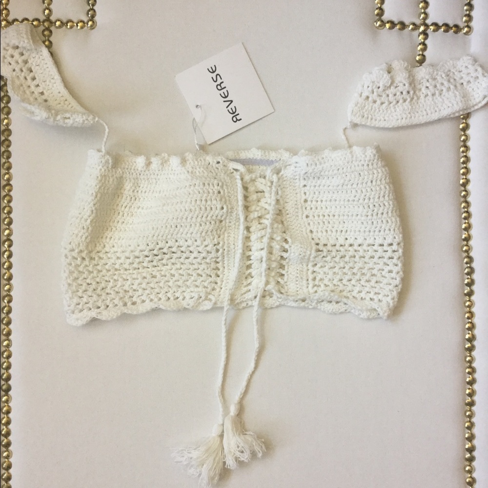 🐚Boho Beach Crop Top🐚